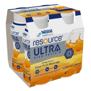 Resource ULTRA Clear Fruit Beverage Orange 200mL Bottle