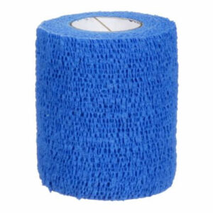 3M Coban Self-Adherent Wrap Blue 4.5m Fully Stretched 25mm x 2m