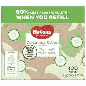 Huggies Wipes Cucumber & Aloe Mega Pack