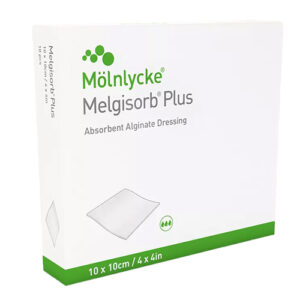 Molnlycke Melgisorb Plus Alginate Dressing 10x10cm