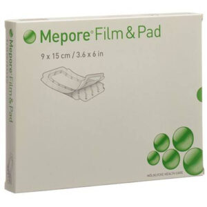 Molnlycke Mepore Film & Pad Dressing 9x15cm