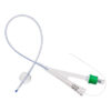 UNOQUIP Pediatric 100% Silicone Foley Catheter With Preloaded Stylet 2-Way 1.5ml Balloon CH6 31cm