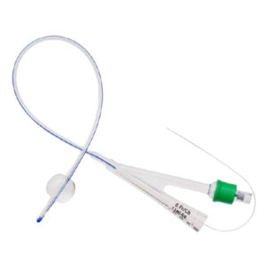 UNOQUIP Pediatric 100% Silicone Foley Catheter With Preloaded Stylet 2-Way 1.5ml Balloon CH6 31cm