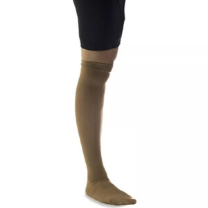 Ted Anti-Embolism Knee Length Stocking Beige Small Regular Closed Toe