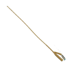 UNOQUIP 2-Way Hydrophilic Latex Foley Catheter Nelaton Tip 10ml CH12