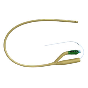 UNOQUIP 2-Way Hydrophilic Latex Foley Catheter Nelaton Tip 10ml CH14