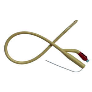 UNOQUIP 2-Way Hydrophilic Latex Foley Catheter Nelaton Tip 10ml CH18