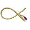 UNOQUIP 2-Way Hydrophilic Latex Foley Catheter Nelaton Tip 10ml CH22