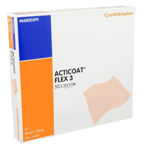 Acticoat Flex 3 Antimicrobial Barrier Dressing 10x10cm
