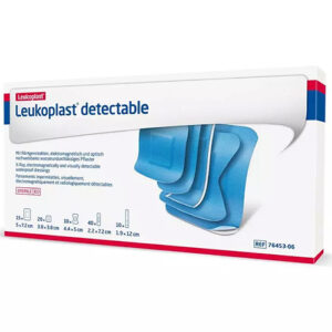 Leukoplast Detectable Fingertip 5 x 4.4cm Blue (Sterile)