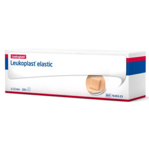 Leukoplast Elastic Spot 22mm Tan Box/100