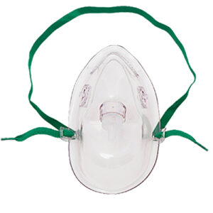 Oxygen Mask (Adolescent) – Medium Concentration – Standard Shape – Without Tubing