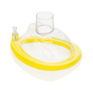 Anaesthesia Mask 4 Yellow Small Adult Non-Sterile
