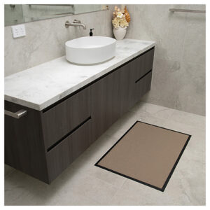 Staydry Low Profile Non-Slip Beige Floor Mat 60x120cm