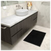 Staydry Low Profile Non-Slip Black Floor Mat 45x70cm 