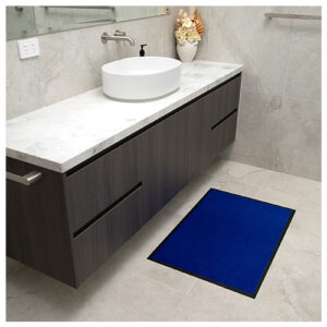 Staydry Low Profile Non-Slip Royal Blue Floor Mat 90x150cm
