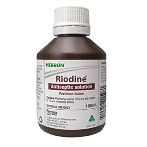 Riodine® Povidone-Iodine Antiseptic Solution 10% (100ml)