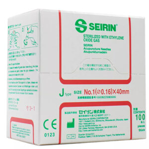 Seirin Needles – J-Type – 0.16 x 40mm