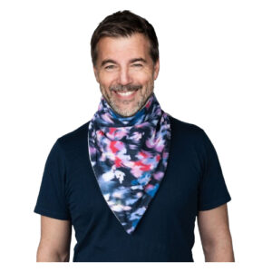 Staydry Stud Closure Waterproof Spirit Print Bandana