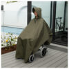 Staydry Khaki Green Wheelchair Poncho