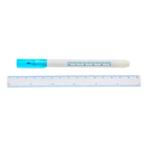 M Devices Surgical Marking Pen Fine Tip With 0.5mm Line Width With Ruler Sterile