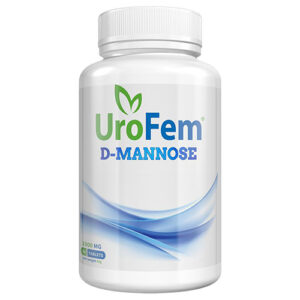Urofem D-Mannose Bottle 1000mg 50 Tabs
