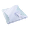 Drycare Deluxe Sky Blue Absorbent Bed Pad With Tuckins 100x100cm