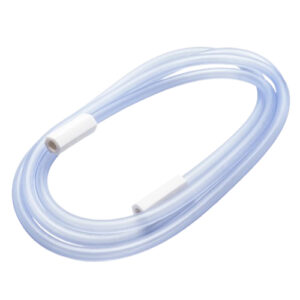 UNOQUIP Sterile Standard Suction Tubing With White Hexagonal Connectors Double Wrap 2.0m Length