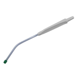 UNOQUIP OR Safety Sump Yankauer Handle With No Vacuum Control Single Bend 141mm