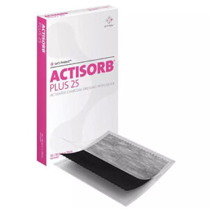 Actisorb Plus 25 Charcoal/Silver Dressing 19 x 10.5cm